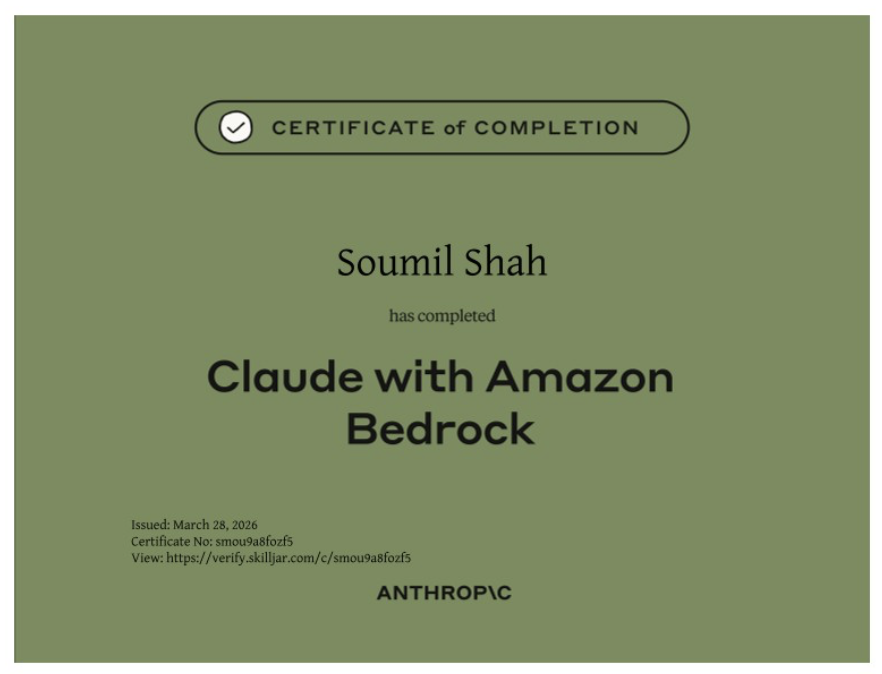 Claude with Amazon Bedrock